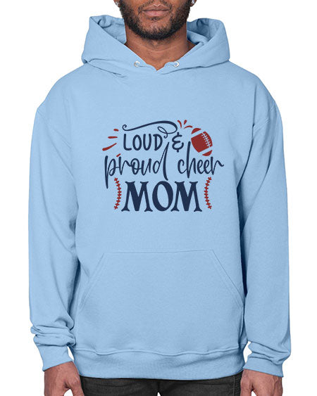 Loud proud cheer mom 1534# - cheer- Hoodie
