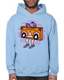 Low beat low life 161# - cartoon general- Hoodie