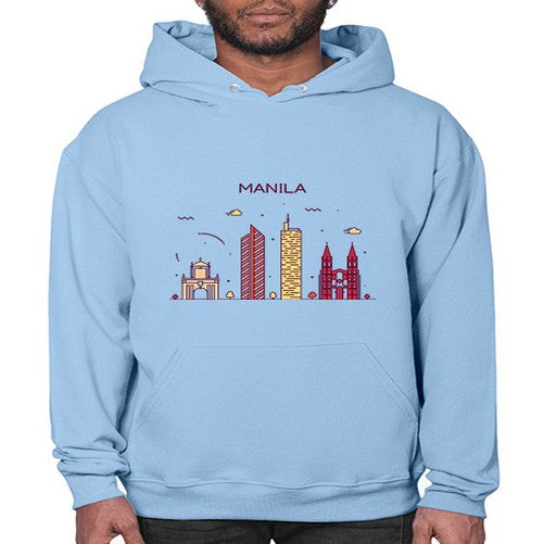 Manila 1234# - cities- Hoodie