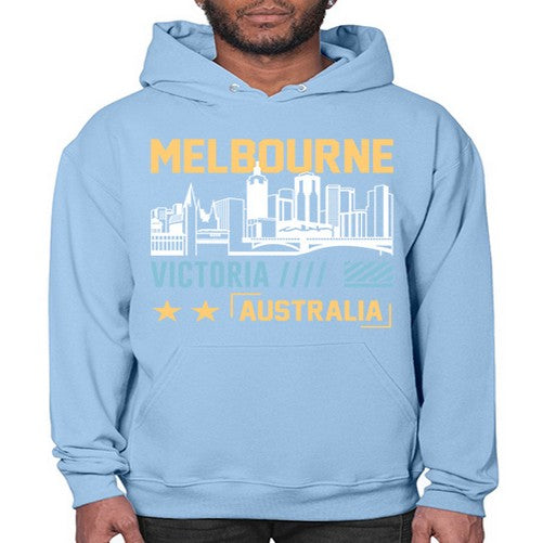 Melbourne 1271# - cities- Hoodie
