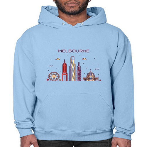 Melbourne 1272# - cities- Hoodie
