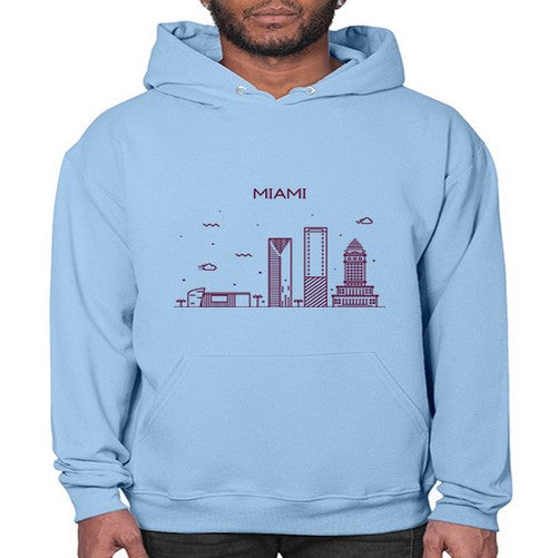 Miami 1282# - cities- Hoodie