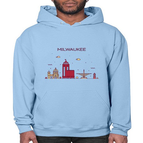 Milwaukee 1303# - cities- Hoodie
