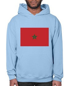 Morocco 1351# - world flags- Hoodie