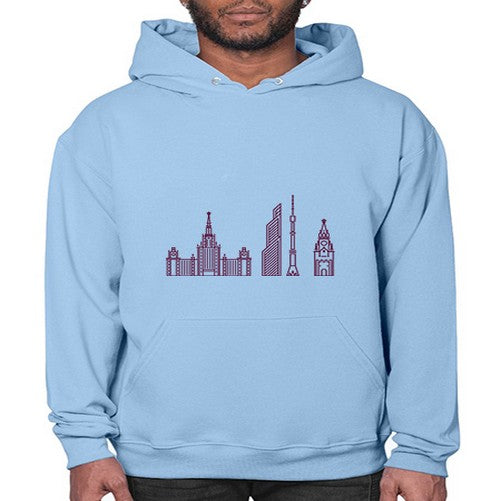 Moscow 1355# - cities- Hoodie