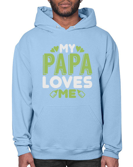 My Papa Loves Me Style 159# - baby- Hoodie