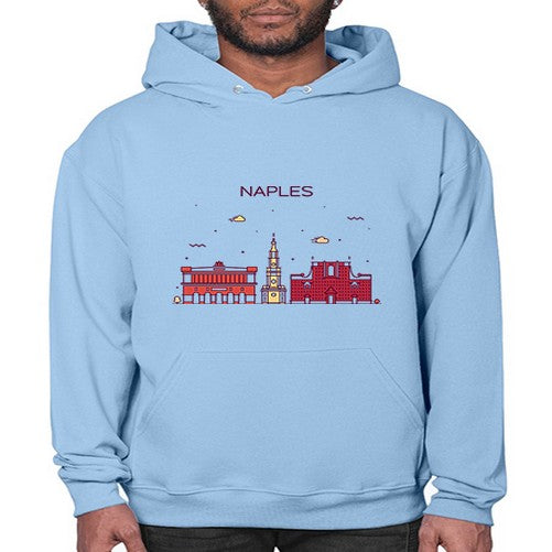 Naples 1412# - cities- Hoodie