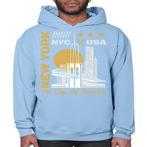 New York 1475# - cities- Hoodie