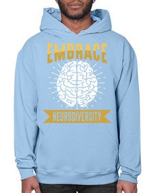 NewEmbraceNeurodiversity 199# - alzheimers- Hoodie