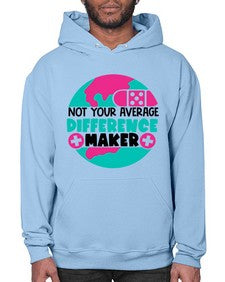 Not Your Averange Difference Maker Style Style 1139# - nurse- Hoodie