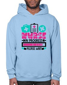 Nurse In Progress Please Wait Style Style 1160# - nurse- Hoodie