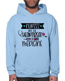 Nurses Are The Heartbeat Of Medicine Style Style 1231# - nurse- Hoodie