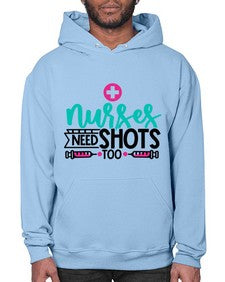 Nurses Need Shoot Too Style Style 1249# - nurse- Hoodie