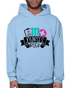 Nurses Rock Style Style 1253# - nurse- Hoodie