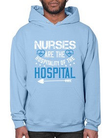 Nurses are the hospitality of the hospital Style 1233# - nurse- Hoodie