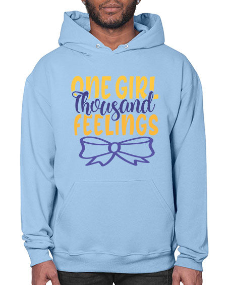One Girl Thousand Feelings Style 175# - baby- Hoodie