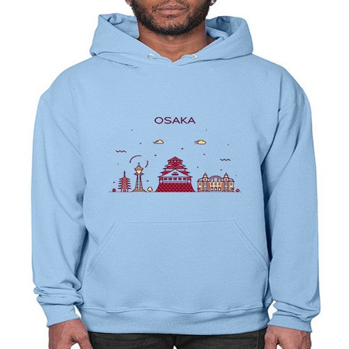 Osaka 1549# - cities- Hoodie