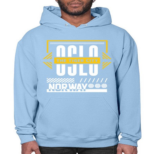 Oslo 1553# - cities- Hoodie