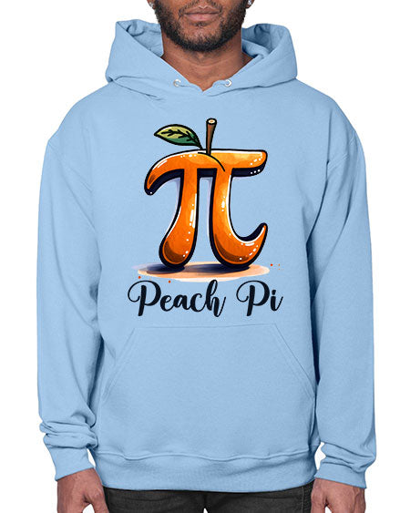 Peach Pi Math Teacher 32# - pi- Hoodie