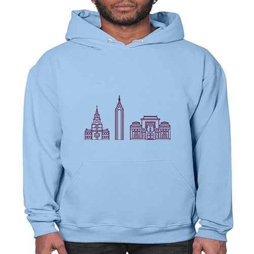 Philadelphia 1603# - cities- Hoodie
