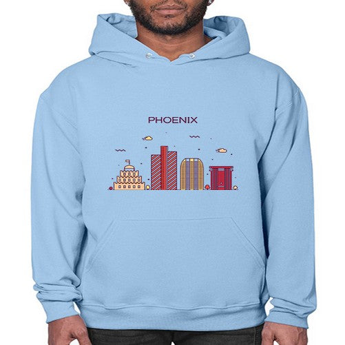 Phoenix 1614# - cities- Hoodie