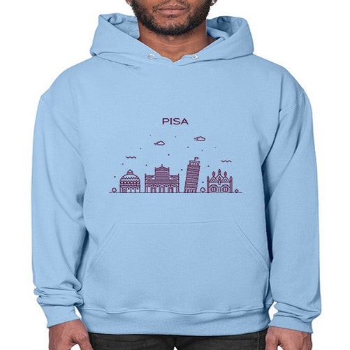 Pisa 1620# - cities- Hoodie