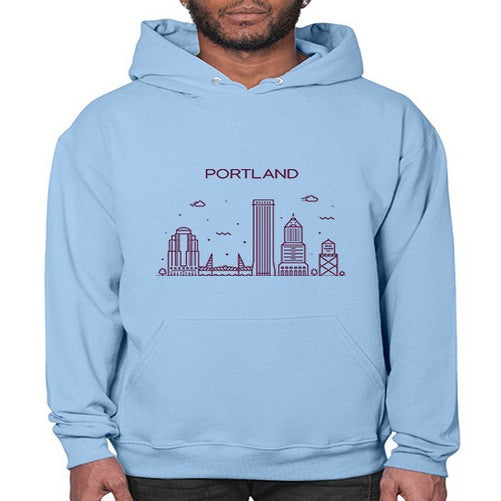 PortlandOregon 1680# - cities- Hoodie