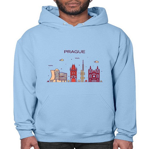 Prague 1689# - cities- Hoodie