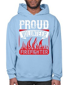 Proud Volunteer Firefighter Style 35# - volunteer- Hoodie