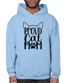 Pround Cat Mom Style 103# - cats- Hoodie