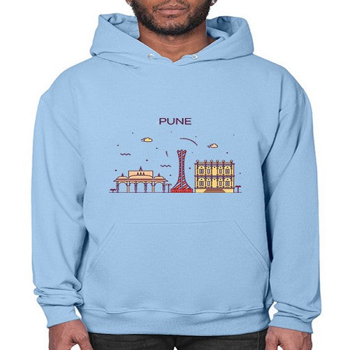 Pune 1696# - cities- Hoodie