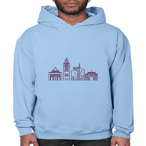 Rabat 1705# - cities- Hoodie