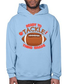 Ready to tackle third Grade 747# - third grade- Hoodie
