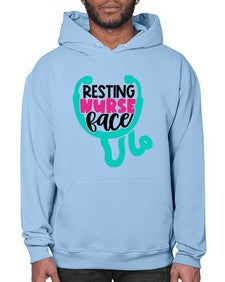 Resting Nurse Face Style Style 1355# - nurse- Hoodie