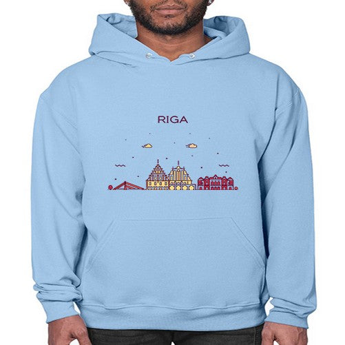 Riga 1729# - cities- Hoodie