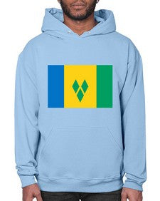 Saint Vincent and the Grenadines 1767# - world flags- Hoodie