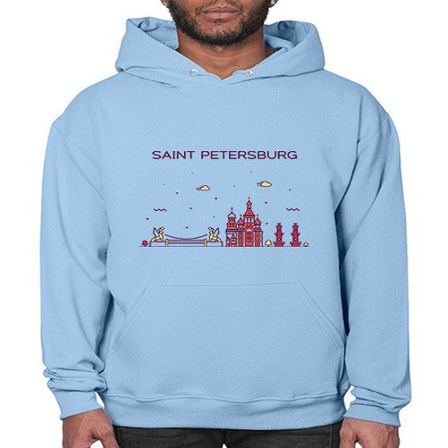 SaintPetersburg 1770# - cities- Hoodie