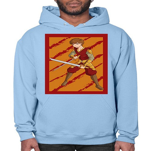 Samurai boy 95# - anime- Hoodie