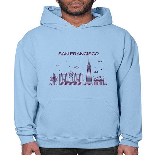 SanFrancisco 1788# - cities- Hoodie