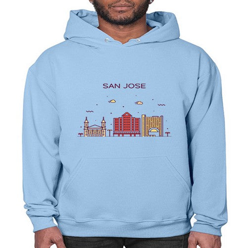 SanJoseCL 1793# - cities- Hoodie