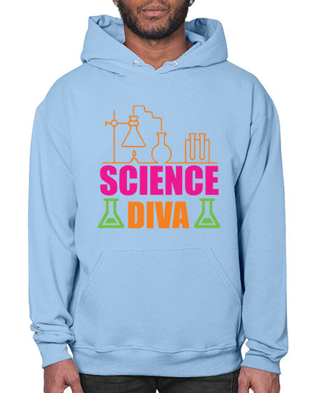 Science Diva 127# - general science- Hoodie