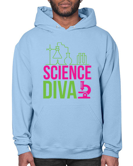 Science Diva 128# - general science- Hoodie