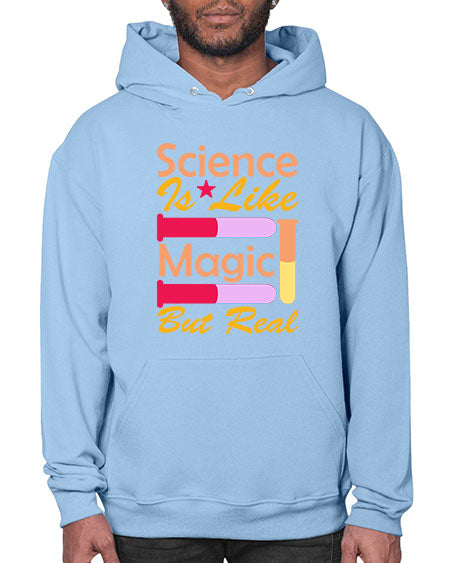 ScienceIsLikeMagicButScience tshirt design Sciencetshirtdesign 50# - general science- Hoodie