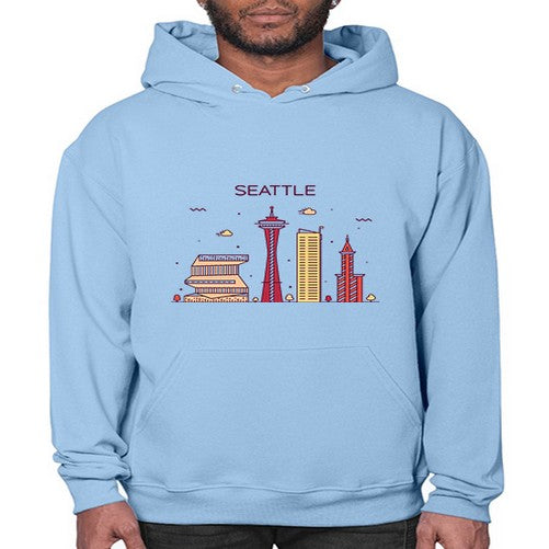 Seattle 1810# - cities- Hoodie