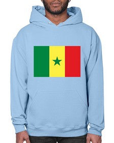 Senegal 1811# - world flags- Hoodie
