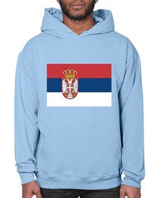 Serbia 1818# - world flags- Hoodie