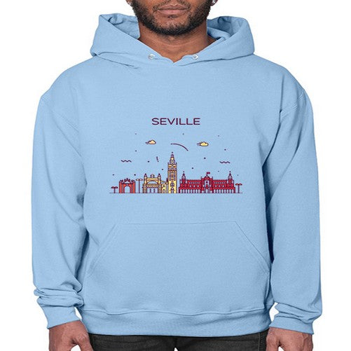 Seville 1821# - cities- Hoodie
