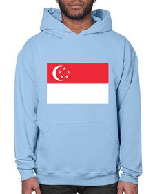 Singapore 1842# - world flags- Hoodie