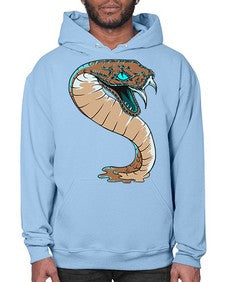 Snake 209# - cartoon animals- Hoodie