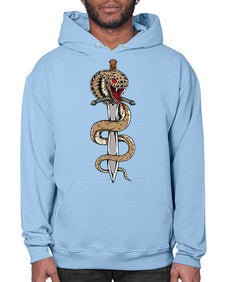 Snake 211# - cartoon animals- Hoodie